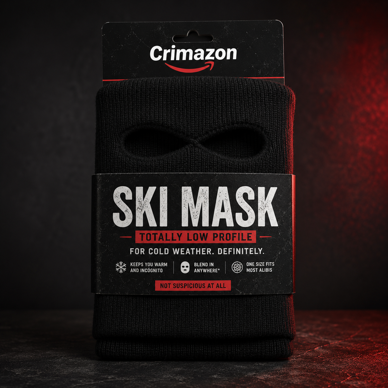 Skimask fictional parody product image